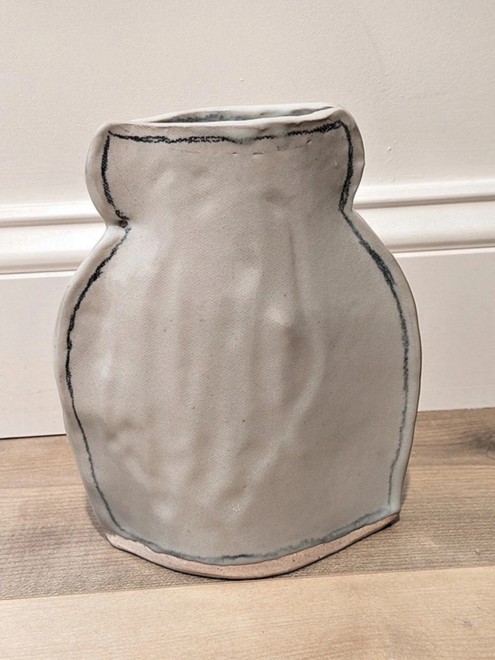 Handmade 2D style Pottery Vase